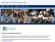 Tablet Screenshot of danwardmusic.com